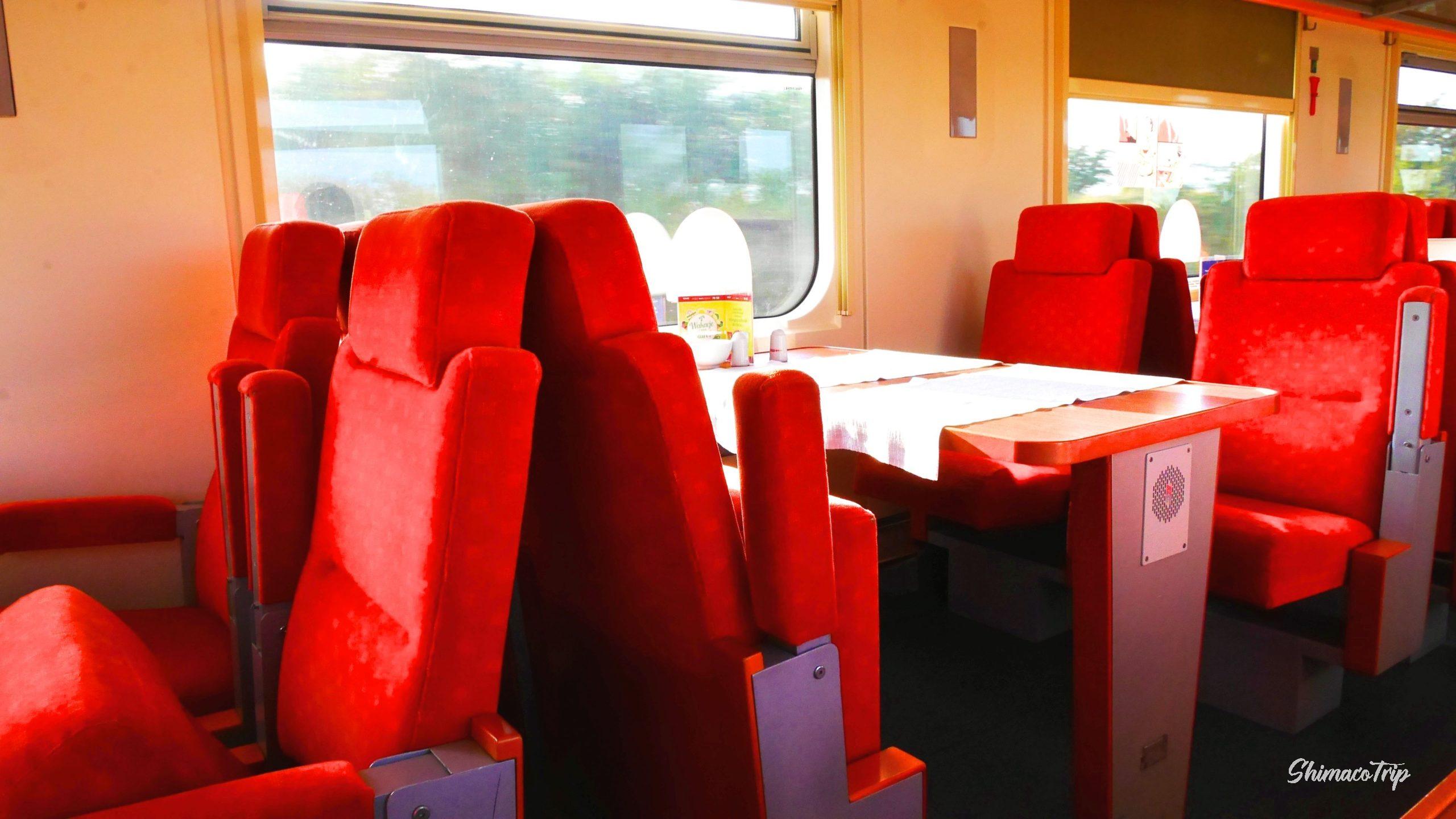 憧れのドイツ鉄道dbの食堂車で食事してみた Shimacotrip